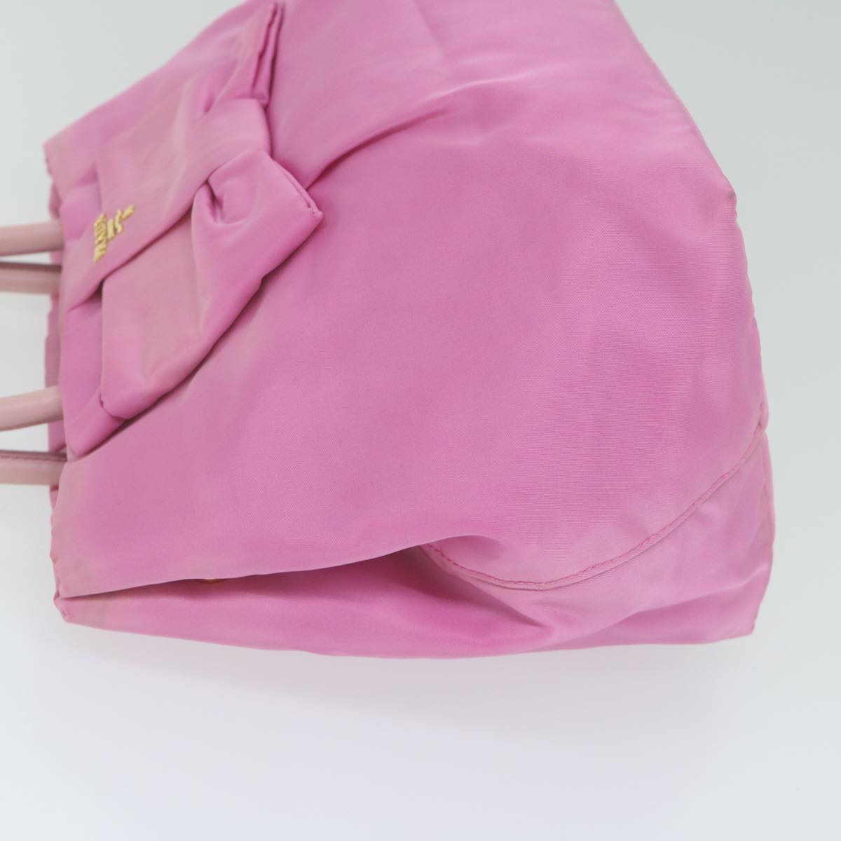 PRADA Hand Bag Nylon Pink am5486