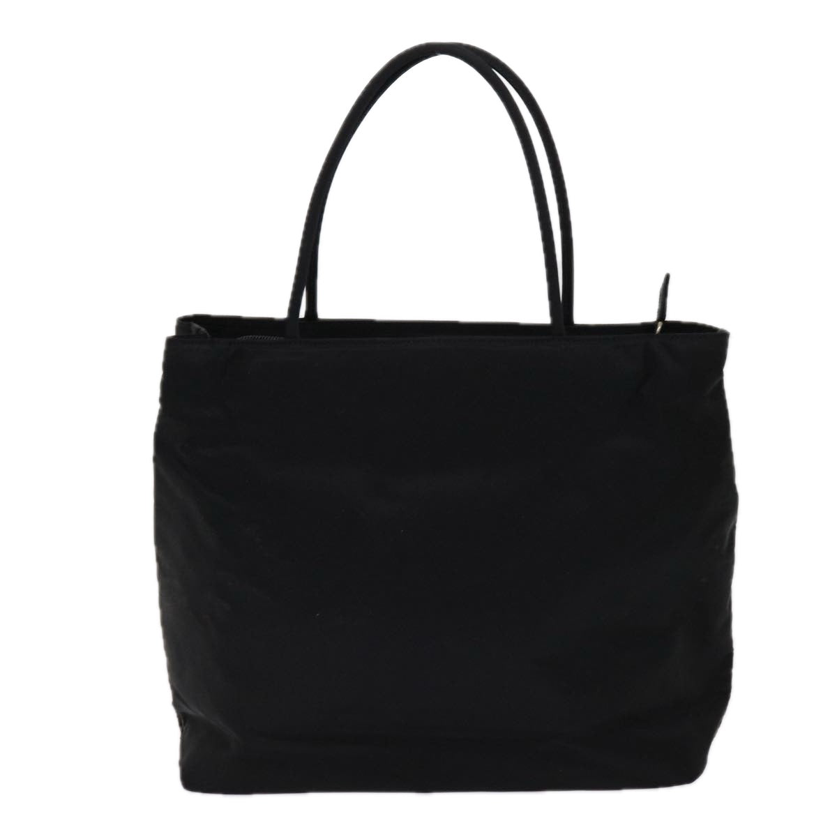 PRADA Hand Bag Nylon Black am5491