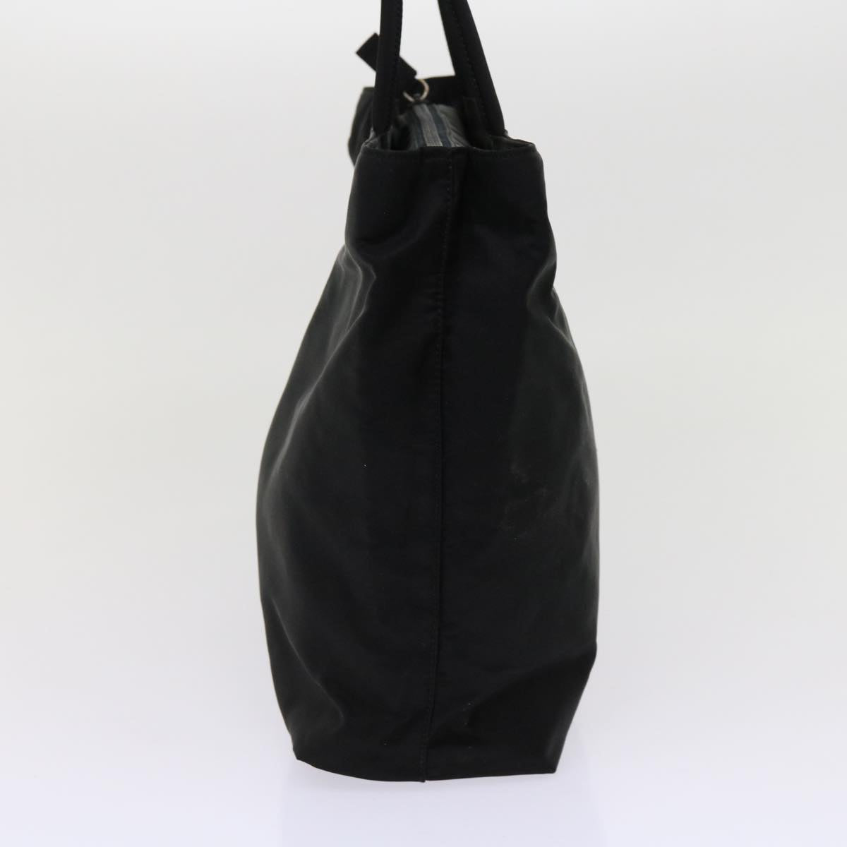 PRADA Hand Bag Nylon Black am5491