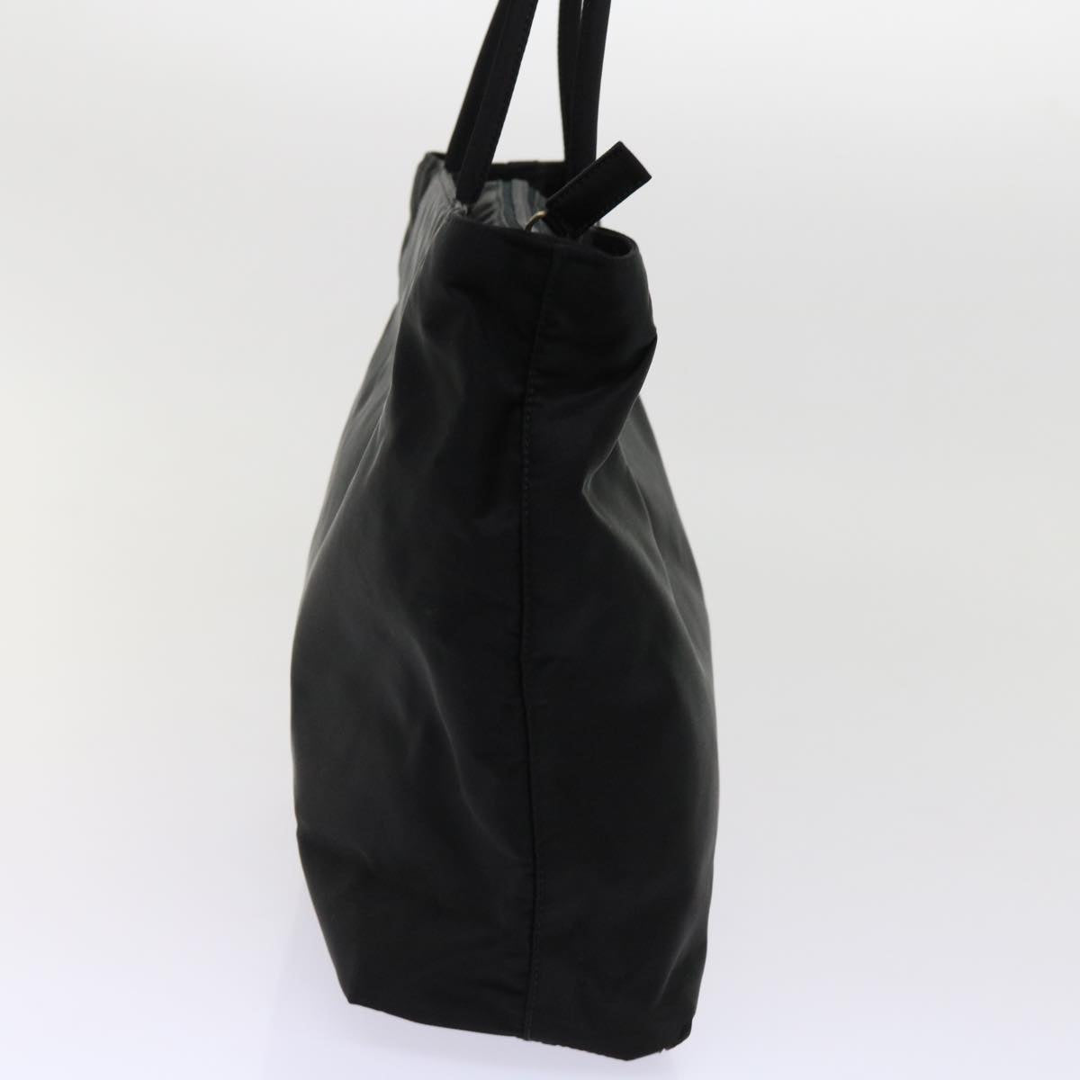 PRADA Hand Bag Nylon Black am5491
