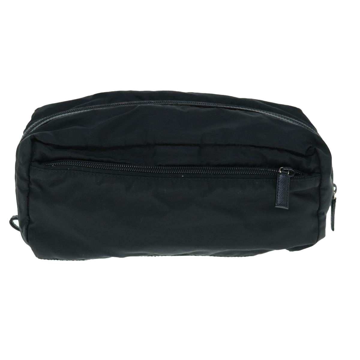 PRADA Clutch Bag Nylon Black am5577