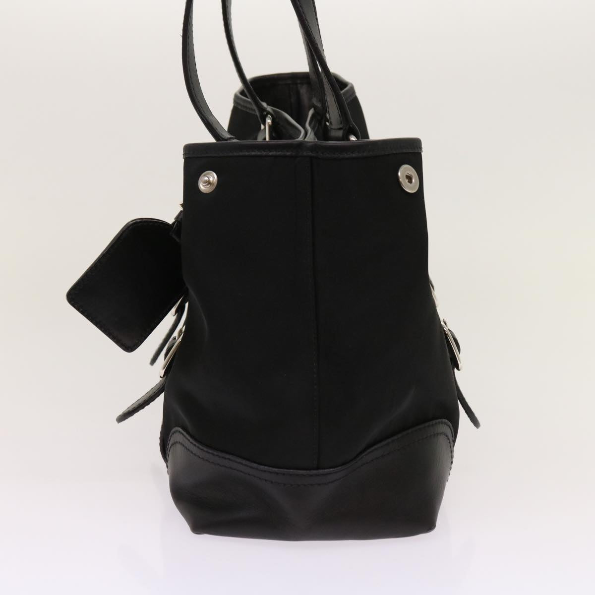 PRADA Tote Bag Nylon Black am5619
