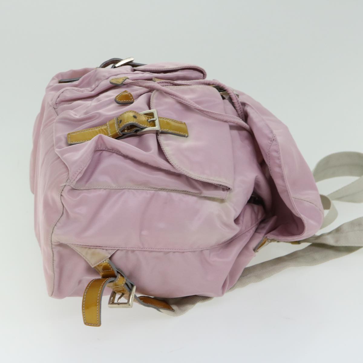 PRADA Backpack Nylon Pink  am5834