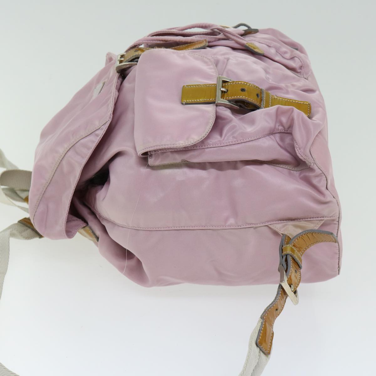 PRADA Backpack Nylon Pink  am5834