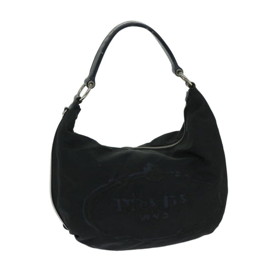 PRADA Shoulder Bag Nylon Black  am5930