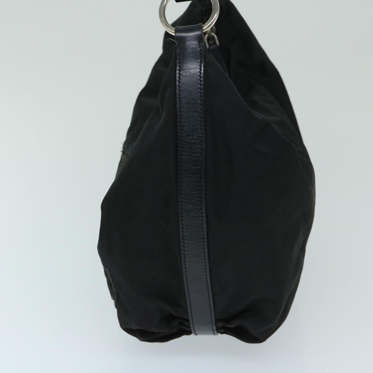 PRADA Shoulder Bag Nylon Black  am5930