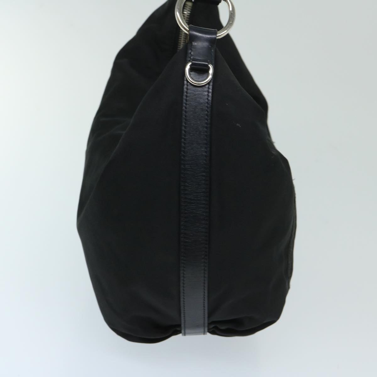 PRADA Shoulder Bag Nylon Black  am5930