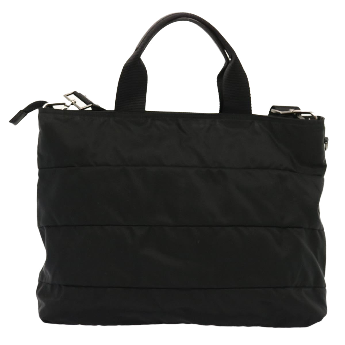 PRADA Hand Bag Nylon 2way Black am6029