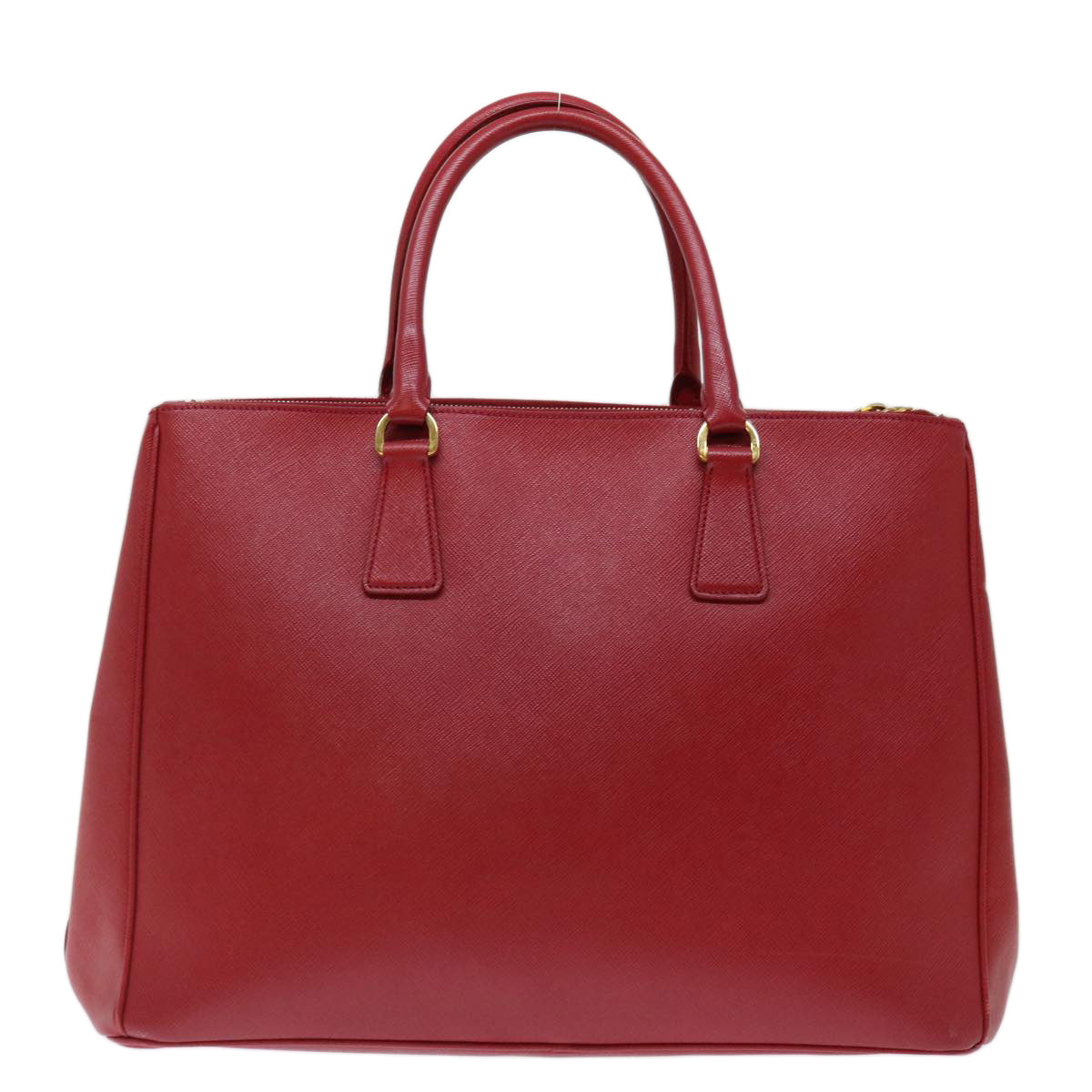 PRADA Galleria Hand Bag Safiano leather Red am6067