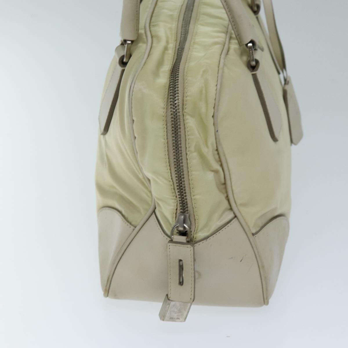 PRADA Shoulder Bag Nylon Beige am6097