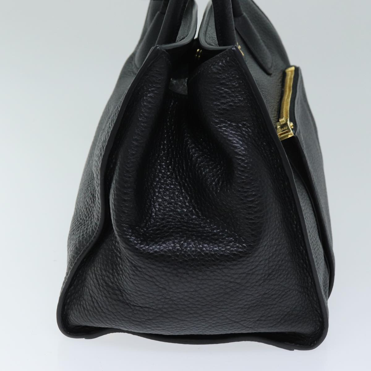 PRADA Hand Bag Leather 2way Black BN2626 am6177A