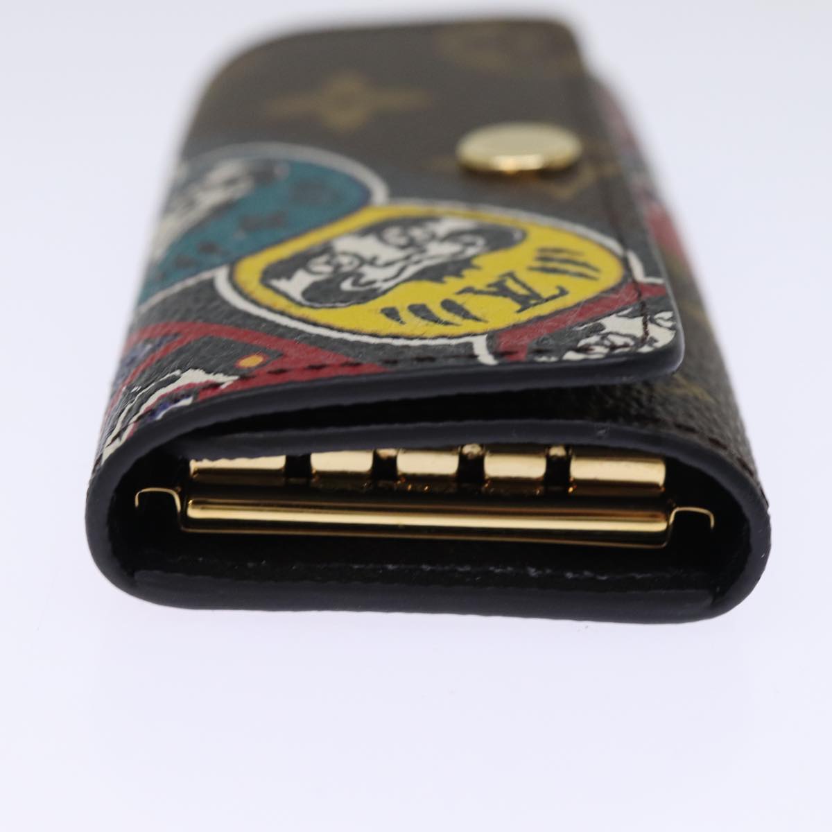LOUIS VUITTON Monogram Kabuki Daruma Multicles 4 Key Case M67252 LV am6279