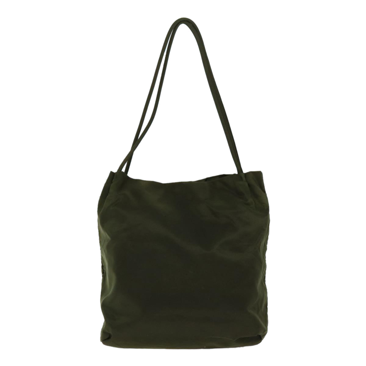 PRADA Shoulder Bag Nylon Khaki am6293