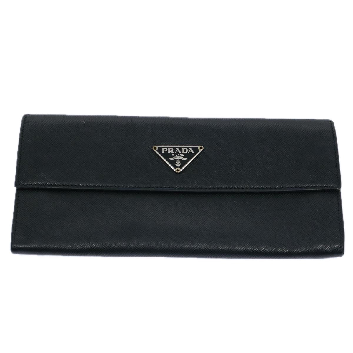 PRADA Wallet Leather 6Set Black Red ar10913