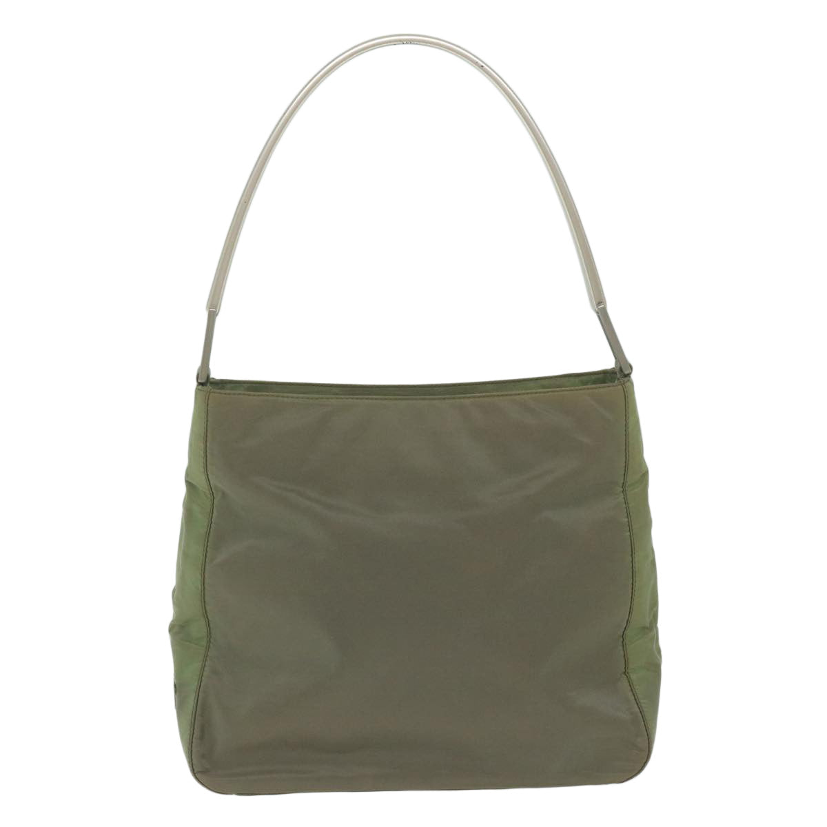 PRADA Shoulder Bag Nylon Khaki ar11109