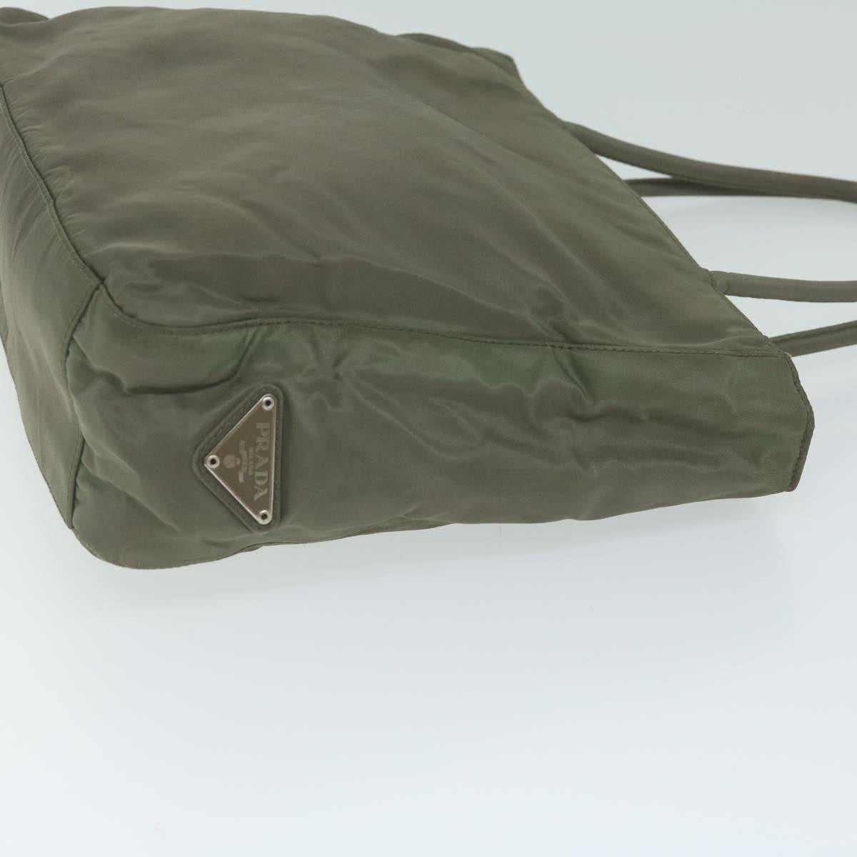 PRADA Tote Bag Nylon Gray ar11176B