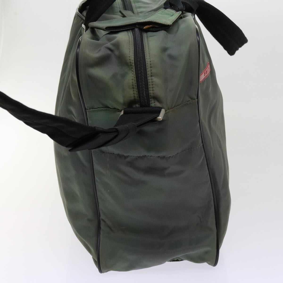 PRADA Boston Bag Nylon 2way Green ar11180B
