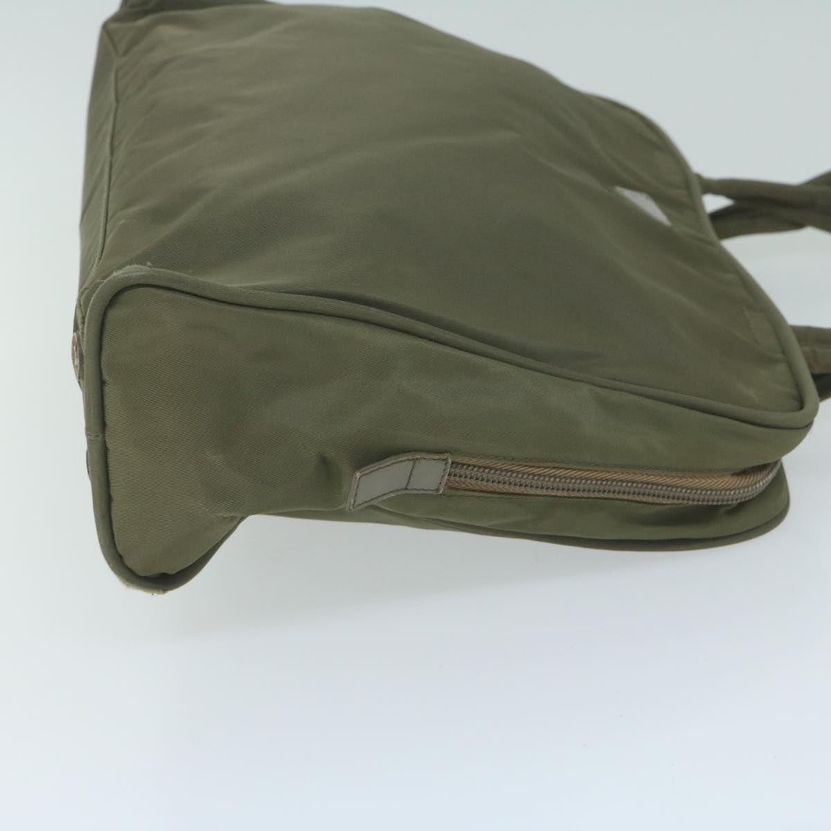 PRADA Tote Bag Nylon Khaki ar11296