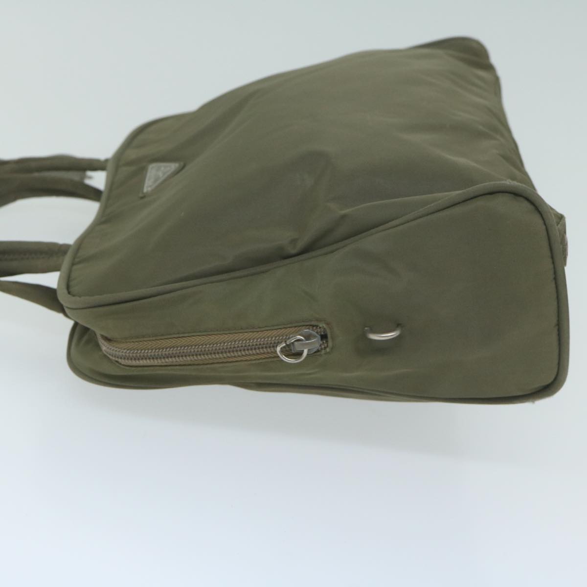PRADA Tote Bag Nylon Khaki ar11296
