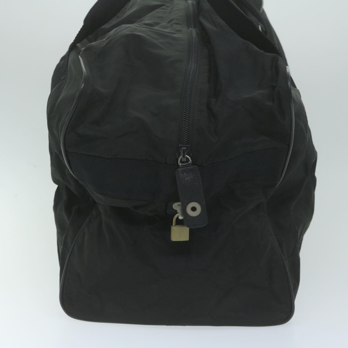 PRADA Boston Bag Nylon Black ar11307