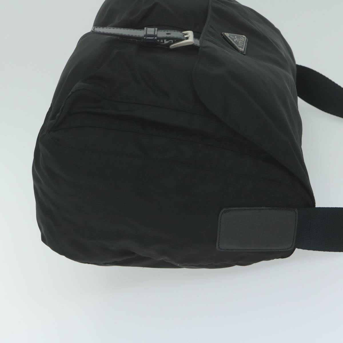 PRADA Shoulder Bag Nylon Black ar11316