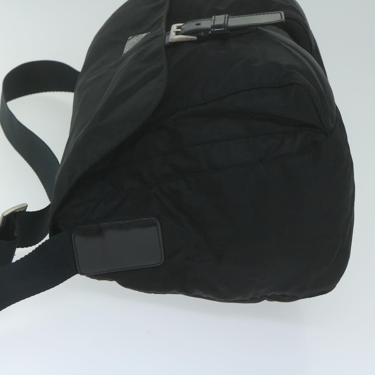 PRADA Shoulder Bag Nylon Black ar11316