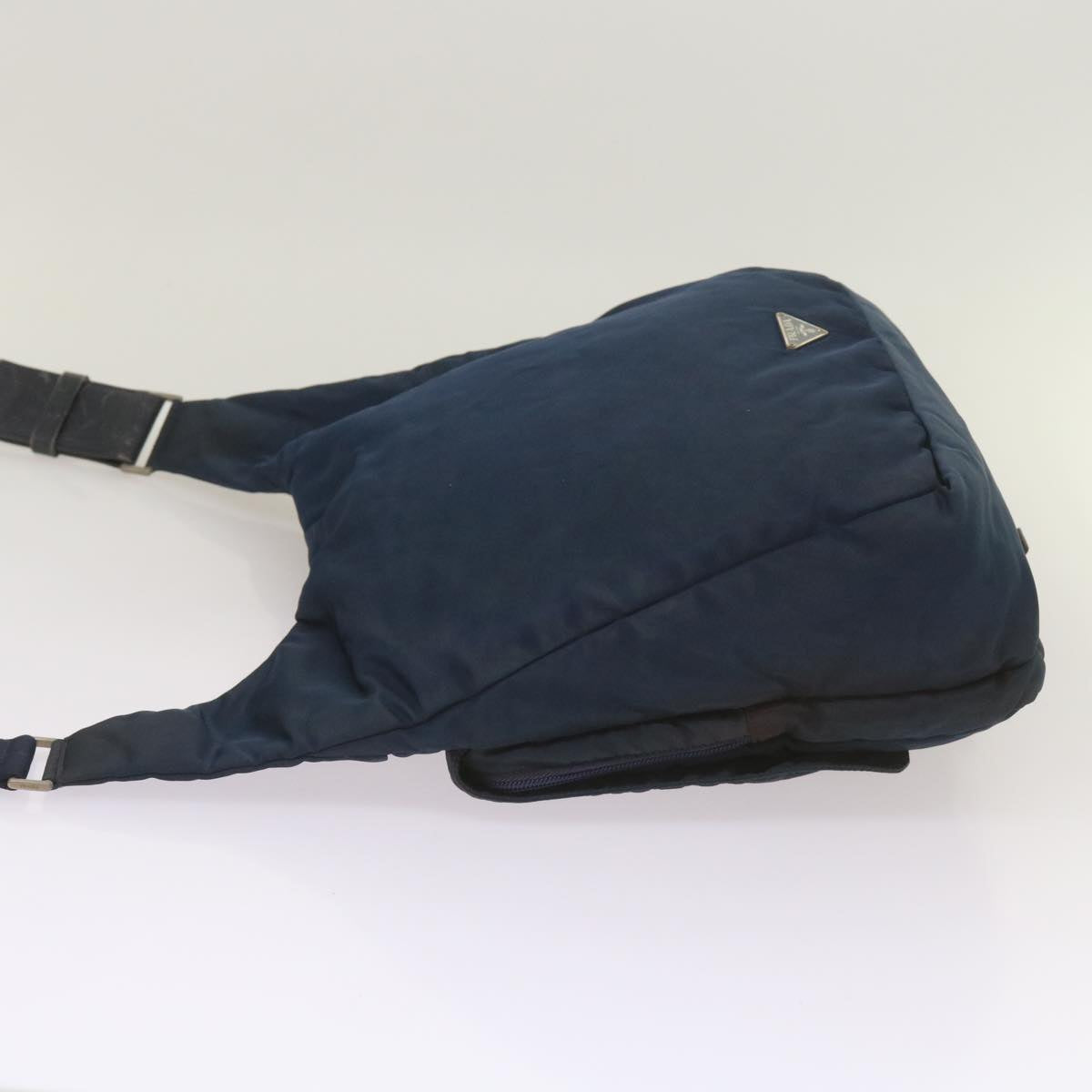 PRADA Shoulder Bag Nylon Navy  ar11477B