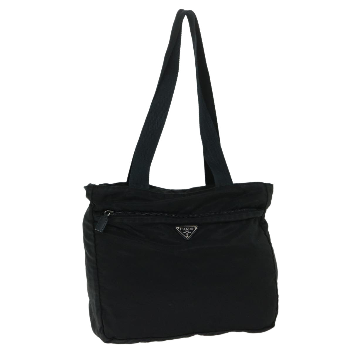 PRADA Tote Bag Nylon Black  ar11507
