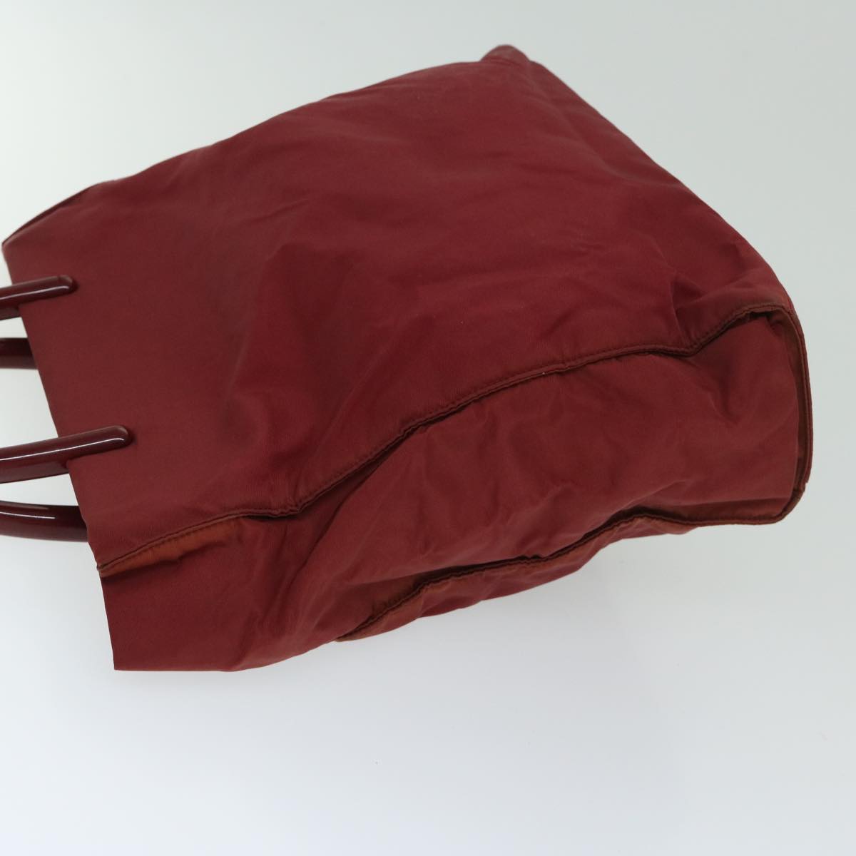 PRADA Hand Bag Nylon Red  ar11518