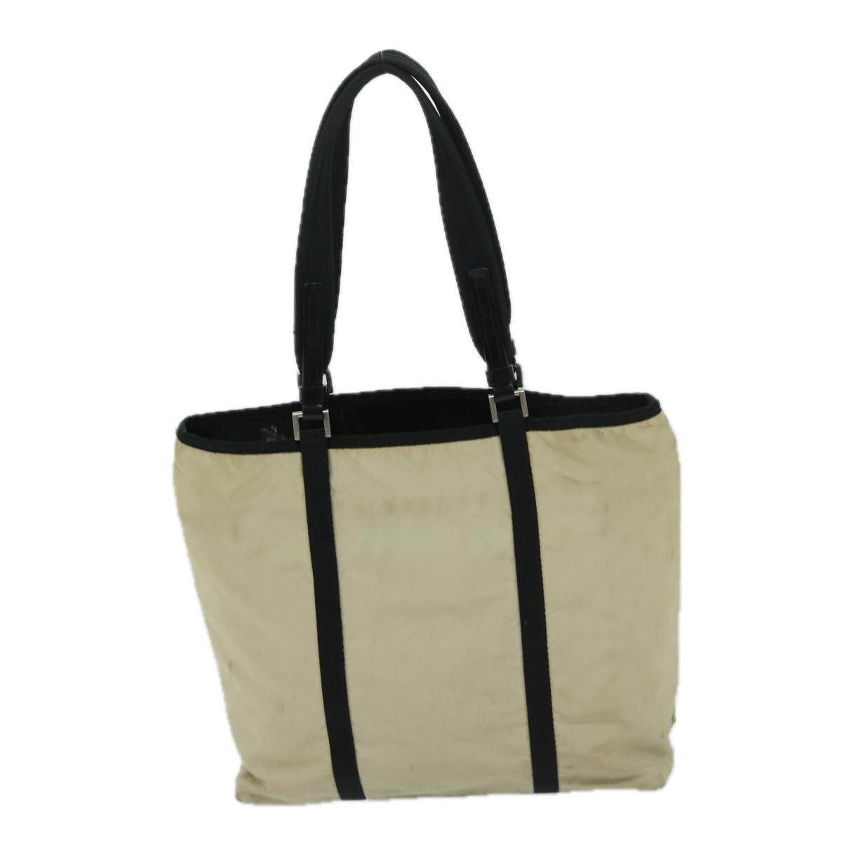 PRADA Tote Bag Nylon Beige  ar11527