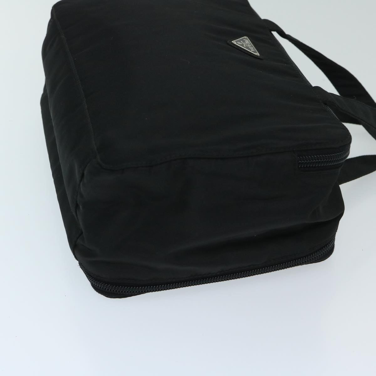 PRADA Hand Bag Nylon Black  ar11529