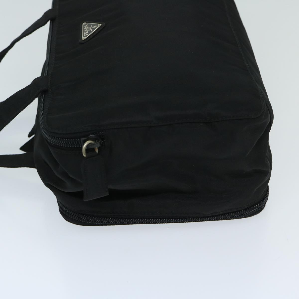 PRADA Hand Bag Nylon Black  ar11529