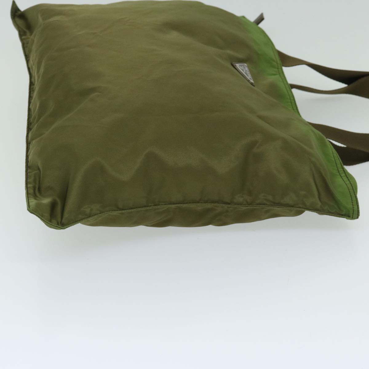 PRADA Tote Bag Nylon Khaki  ar11532