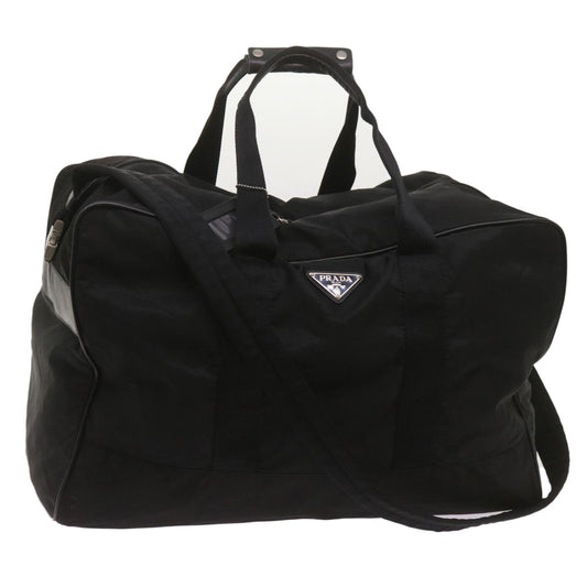 PRADA Boston Bag Nylon 2way Black  ar11543