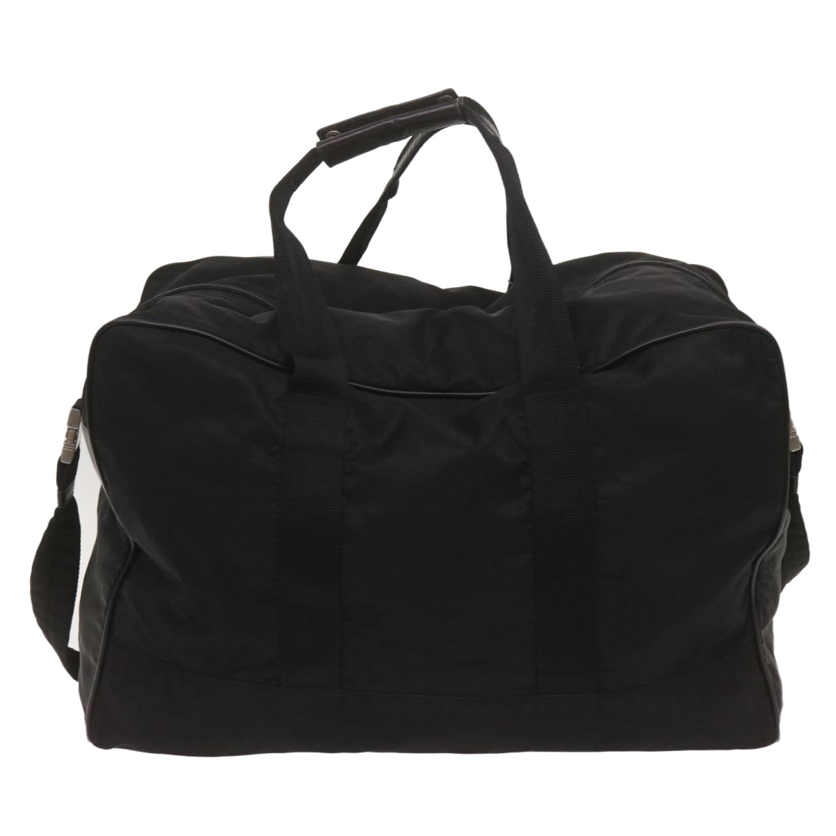 PRADA Boston Bag Nylon 2way Black  ar11543