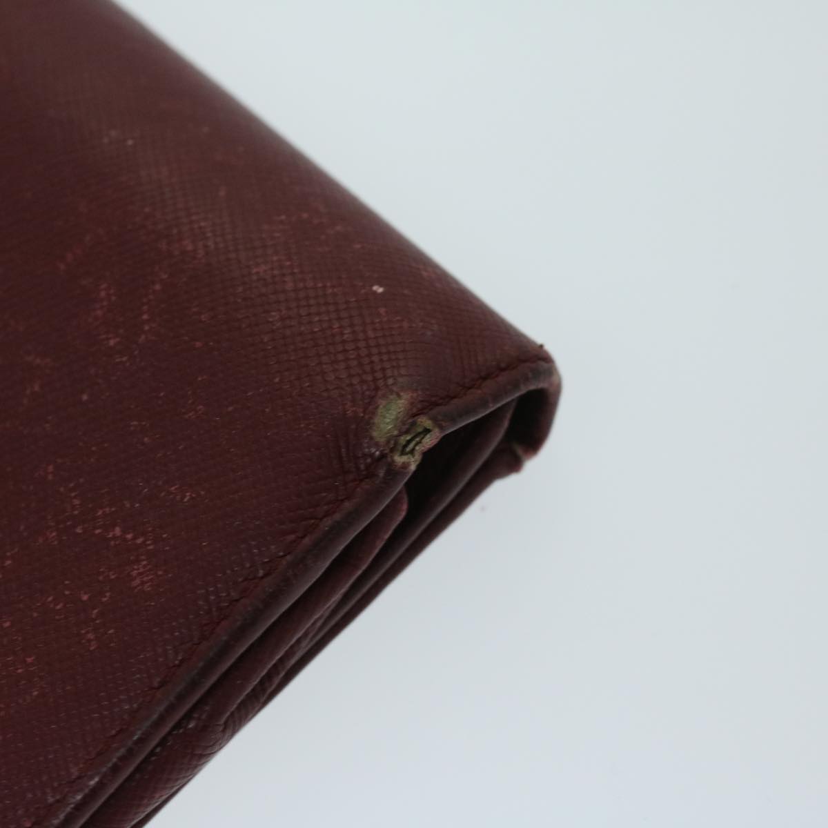 PRADA Wallet Leather nylon 8Set Black Red Brown  ar11556