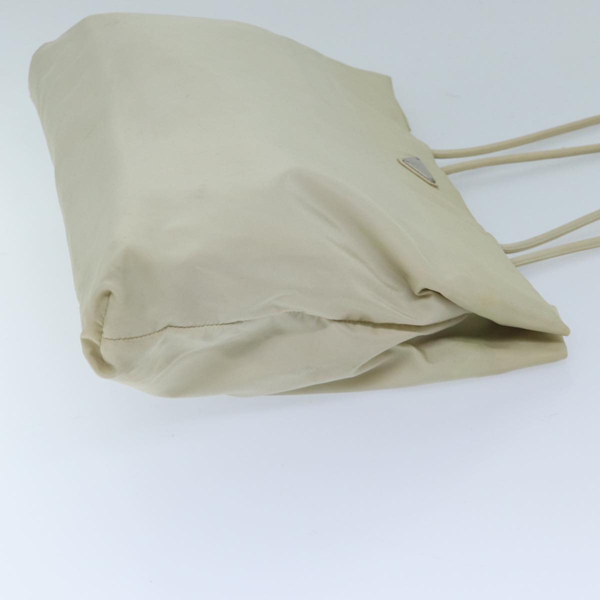 PRADA Tote Bag Nylon Beige ar11642B