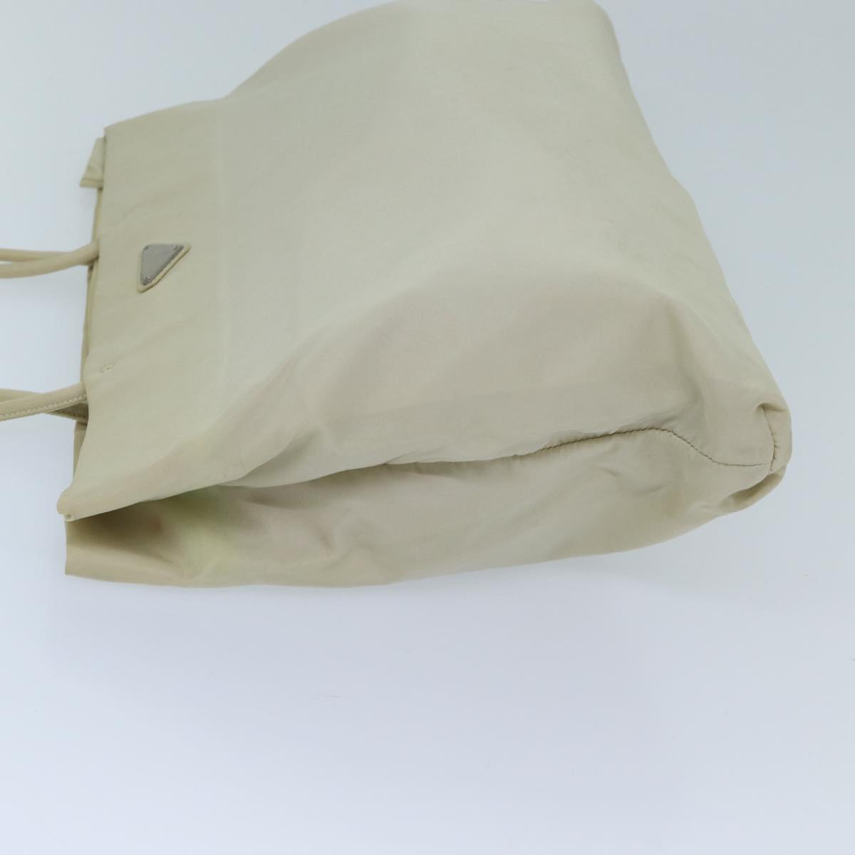 PRADA Tote Bag Nylon Beige ar11642B