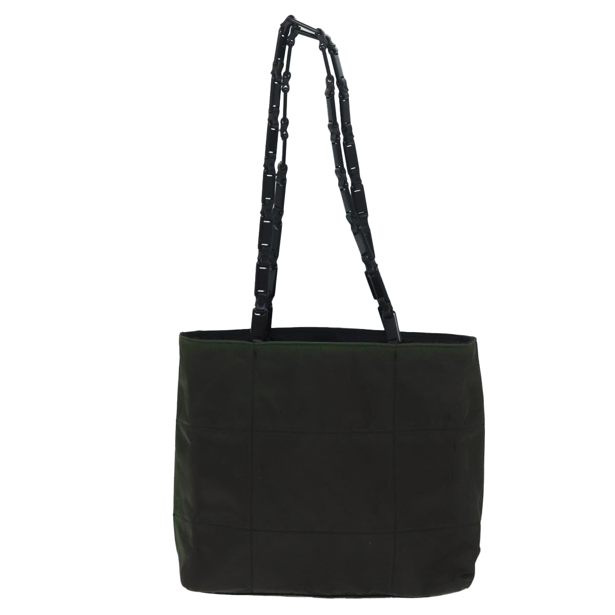 PRADA Shoulder Bag Nylon Khaki ar11647B