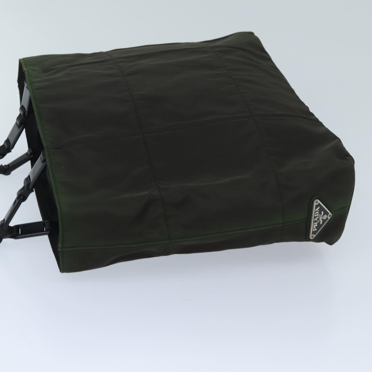 PRADA Shoulder Bag Nylon Khaki ar11647B