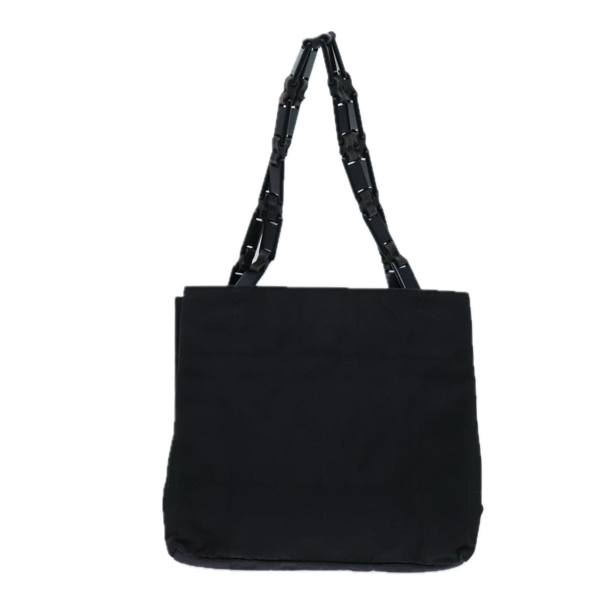 PRADA Hand Bag Nylon Black ar11699