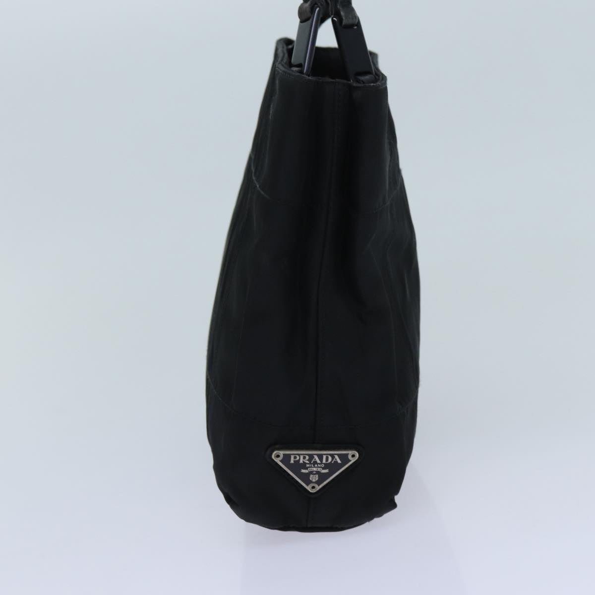 PRADA Hand Bag Nylon Black ar11699