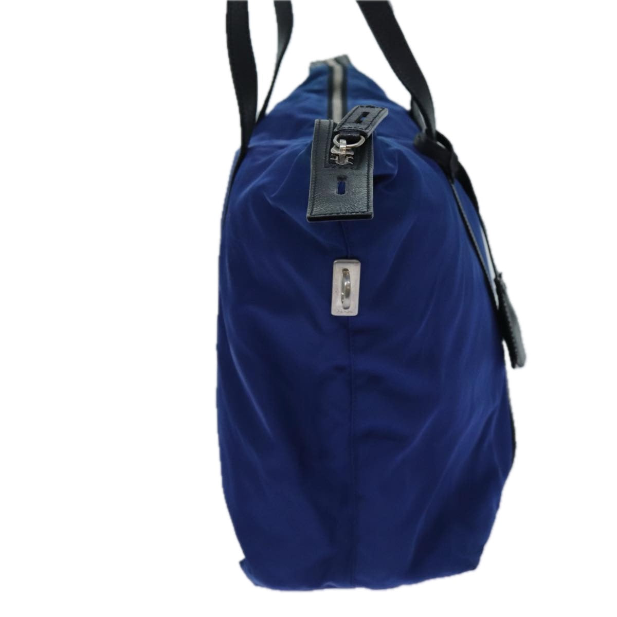 PRADA Shoulder Bag Nylon Blue Black ar11704