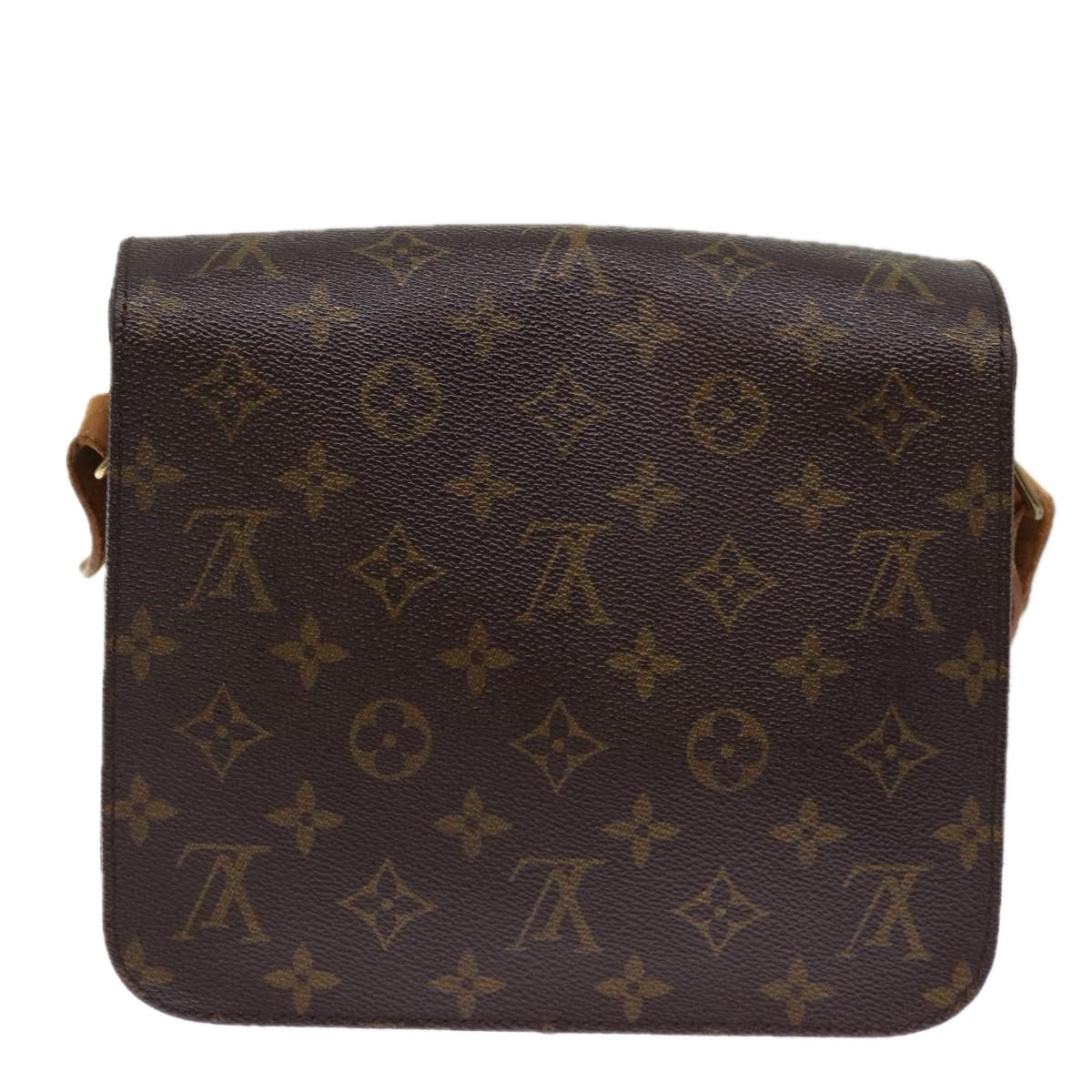 LOUIS VUITTON Monogram Cartouchiere MM Shoulder Bag M51253 LV ar11779B