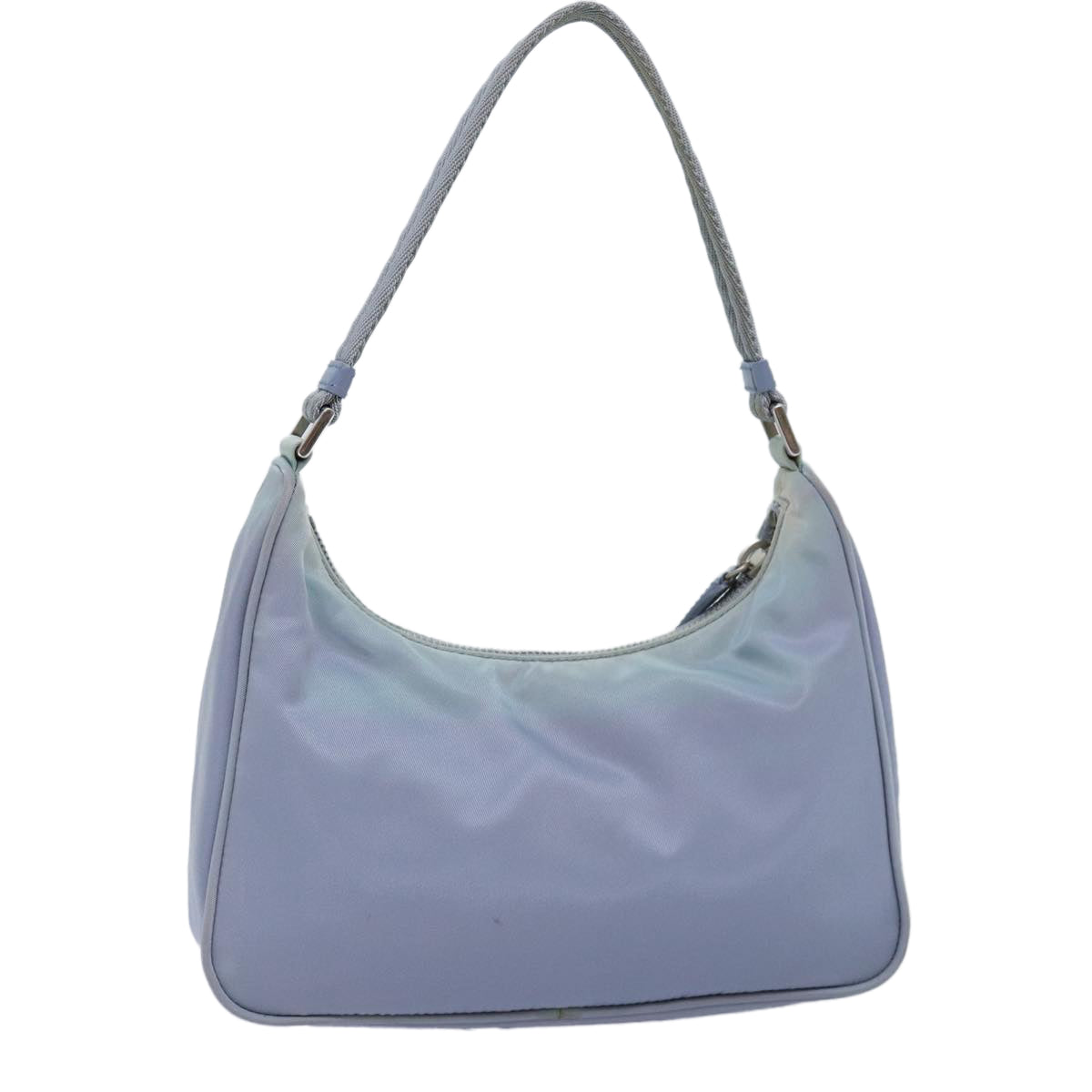 PRADA Hand Bag Nylon Blue ar11814B