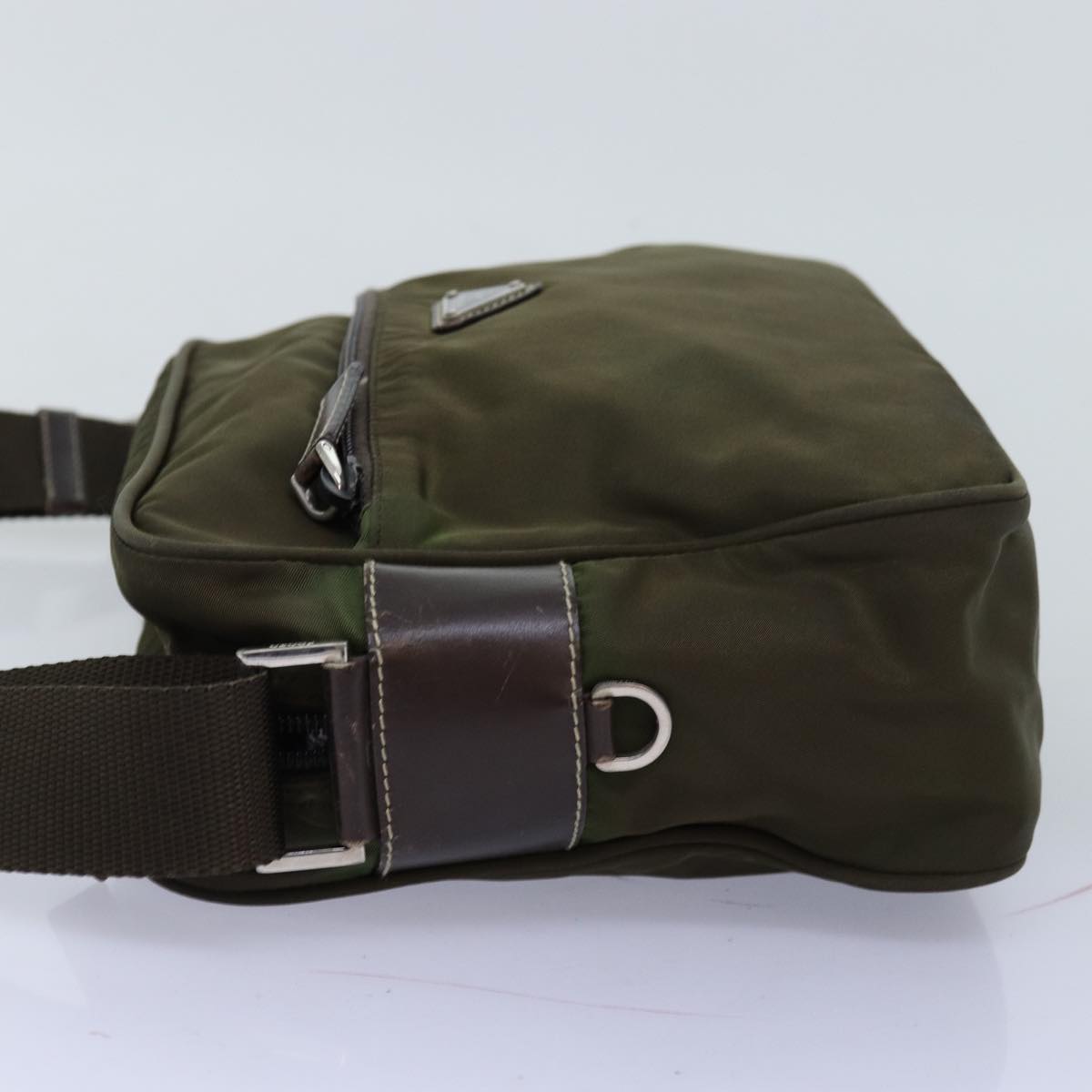 PRADA Shoulder Bag Nylon Green ar11816B