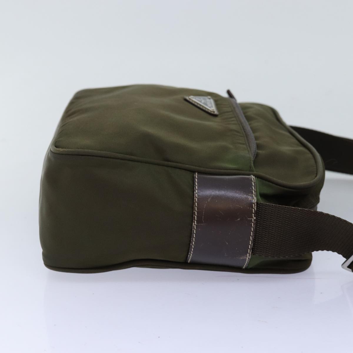 PRADA Shoulder Bag Nylon Green ar11816B