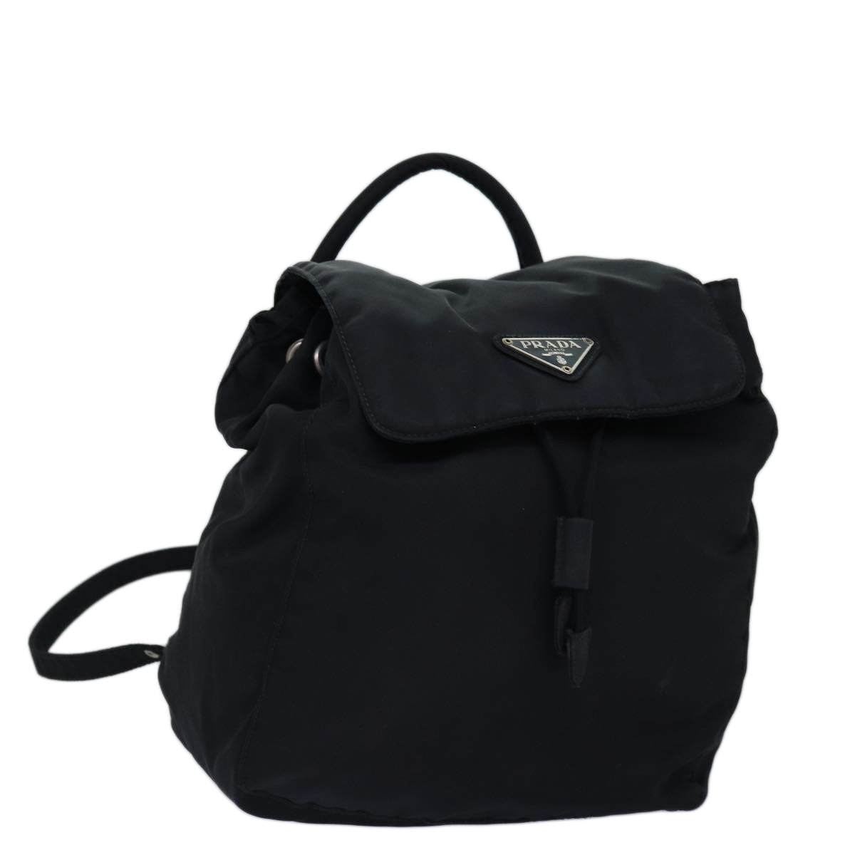 PRADA Backpack Nylon Black ar11820