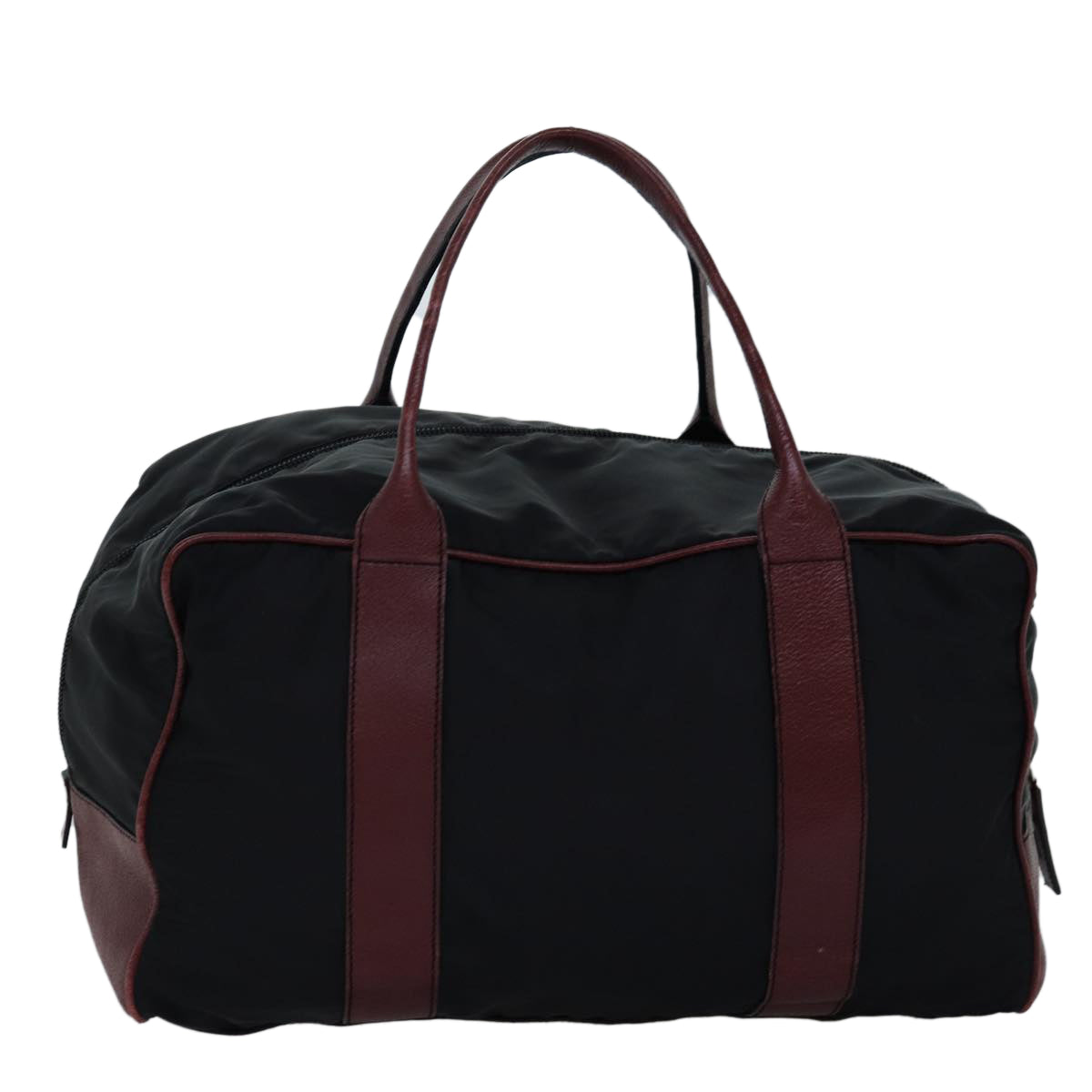 PRADA Boston Bag Nylon Black ar11821
