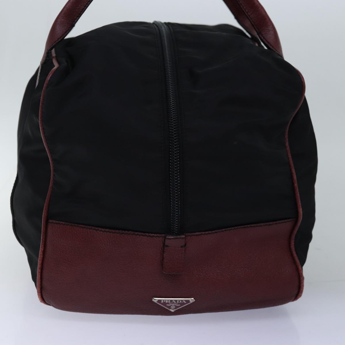 PRADA Boston Bag Nylon Black ar11821